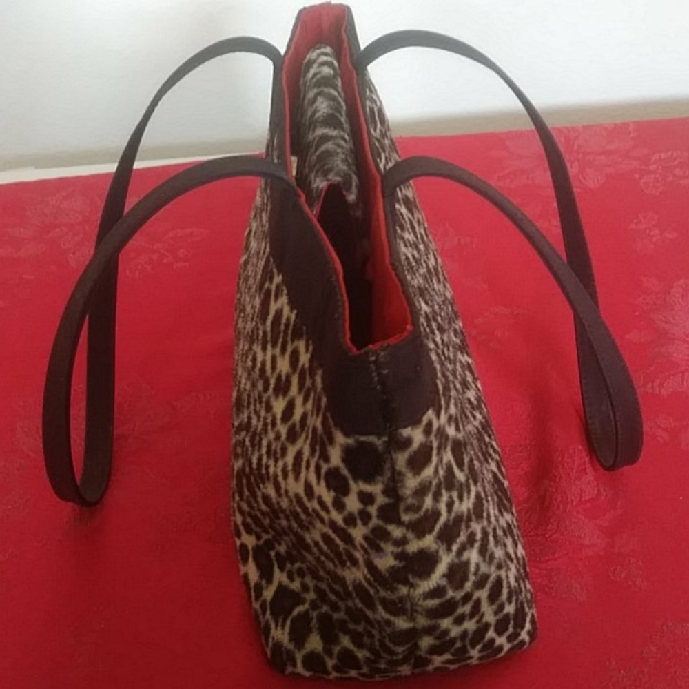 Kate spade animal print faux fur purse - Picture 8 of 10